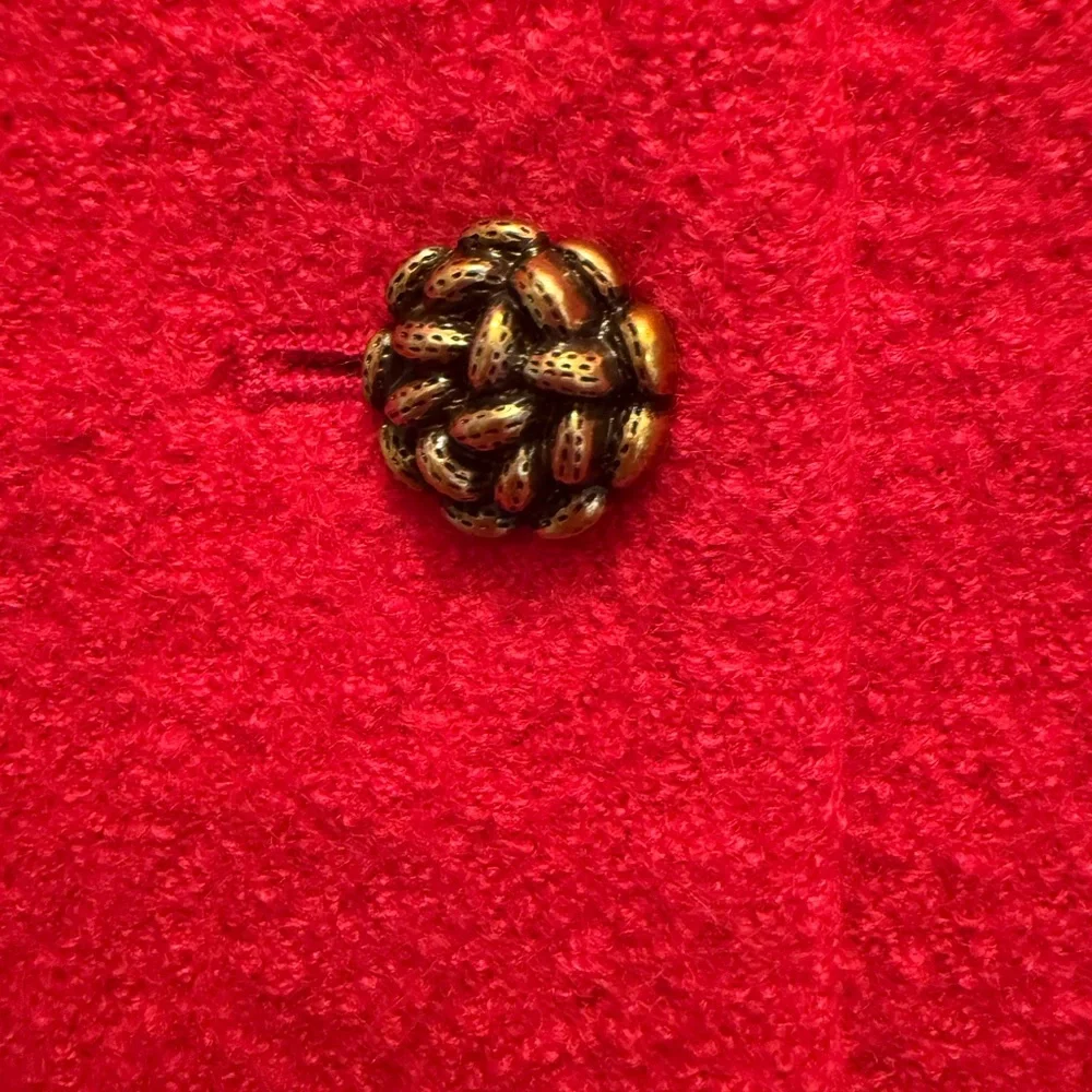 Red Button-Up Jacket - Picture 8 of 9